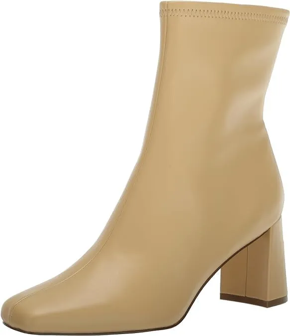Steve Madden Women's Harli Ankle Boot, Cream Paris, 8.5
