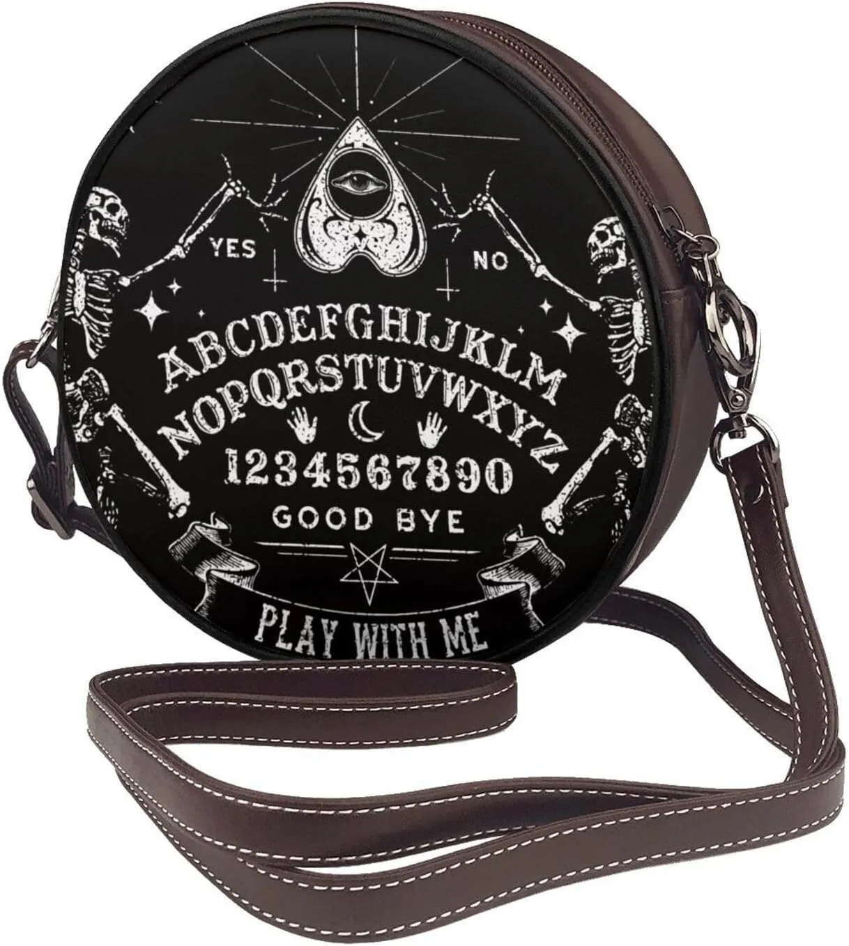 Stylish Handbags Purse Sleek Crossbody Bag with Top Zipper