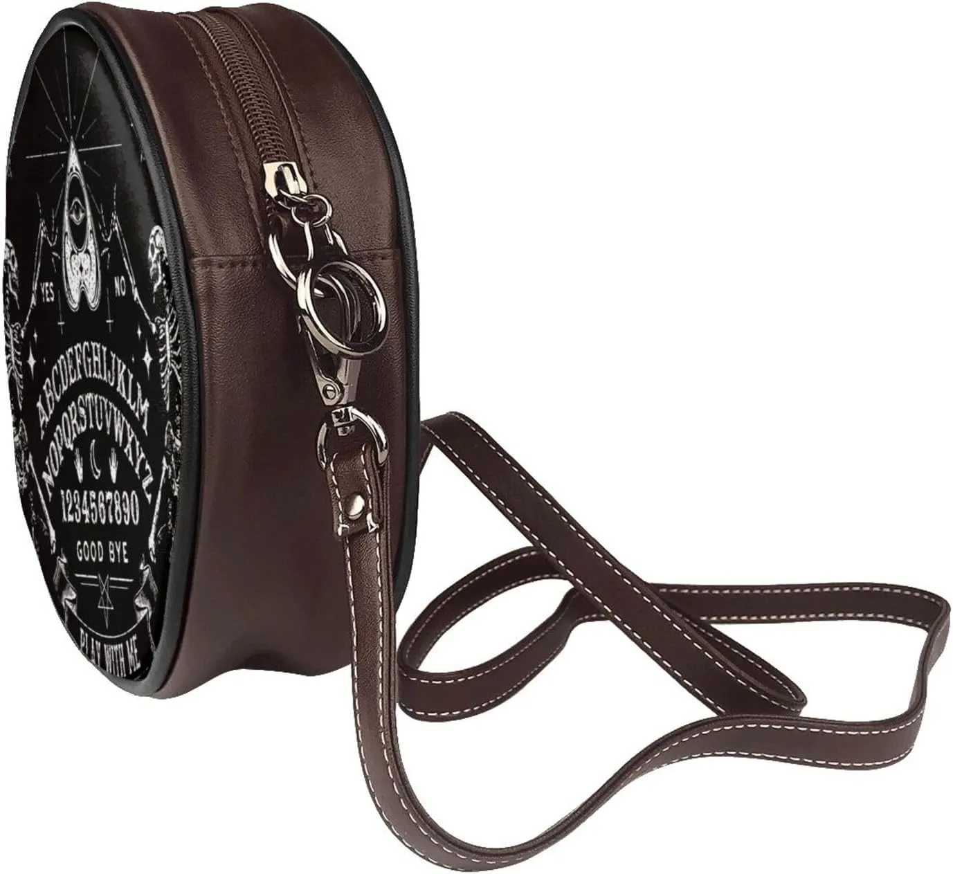 Stylish Handbags Purse Sleek Crossbody Bag with Top Zipper