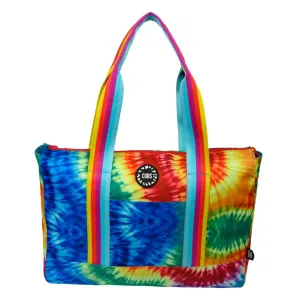 Sunkissed Tie Dye & Turquoise Tote Bag