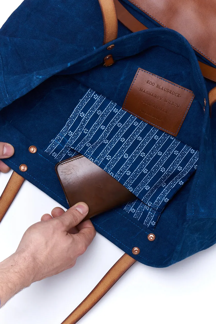 Sunsetstar Natural Indigo Shopper "Blue Buddy"