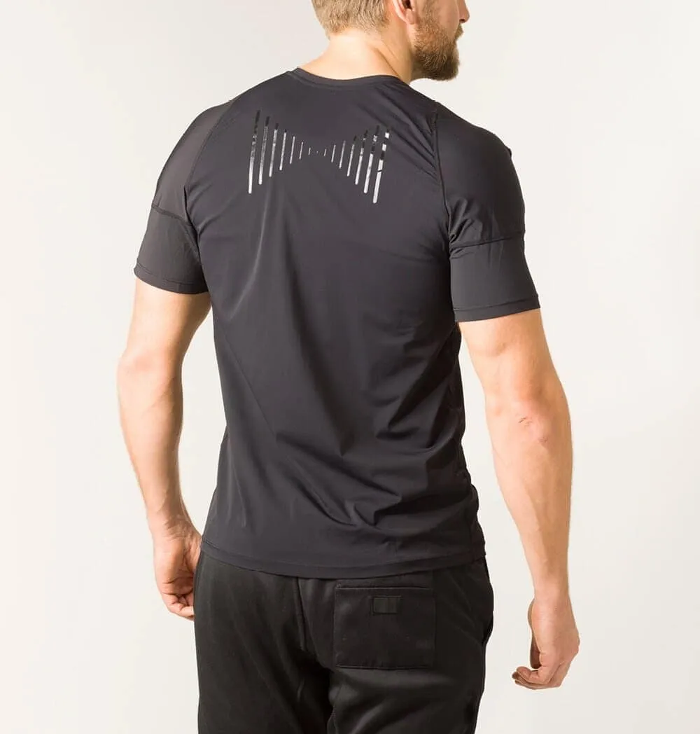Swedish Posture - Posture Reminder T-Shirt for Men - Posture Corrector, Black or White