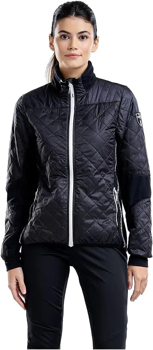 Swix Women's Active Athletic Outdoor Skiing Durable Comfortable Insulated Mayen Quilted Jacket