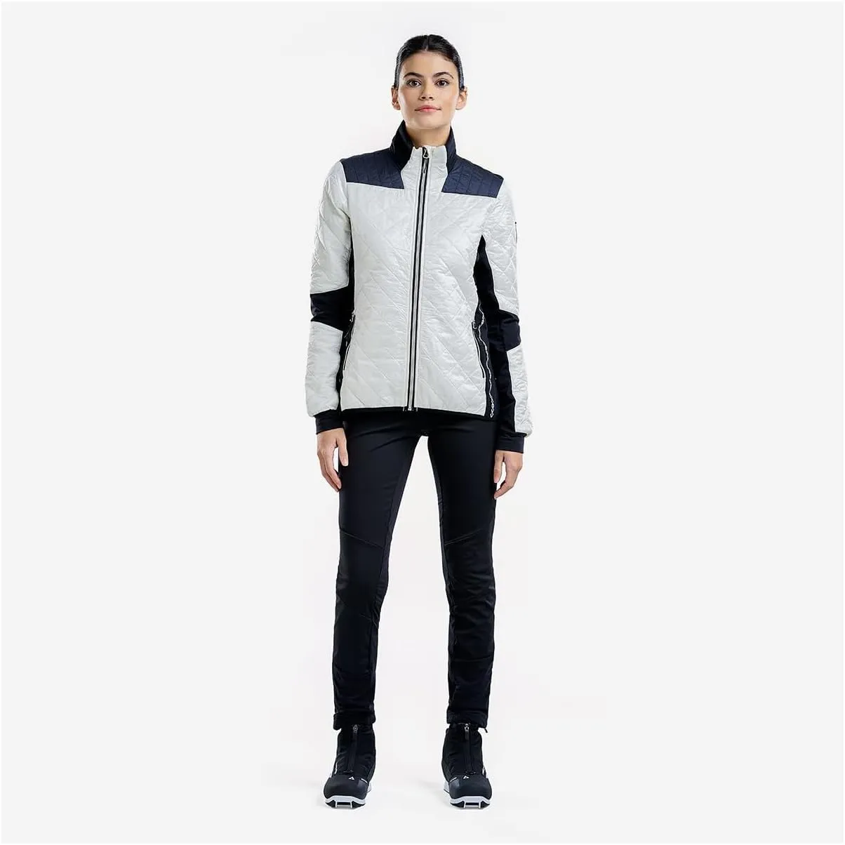 Swix Women's Active Athletic Outdoor Skiing Durable Comfortable Insulated Mayen Quilted Jacket
