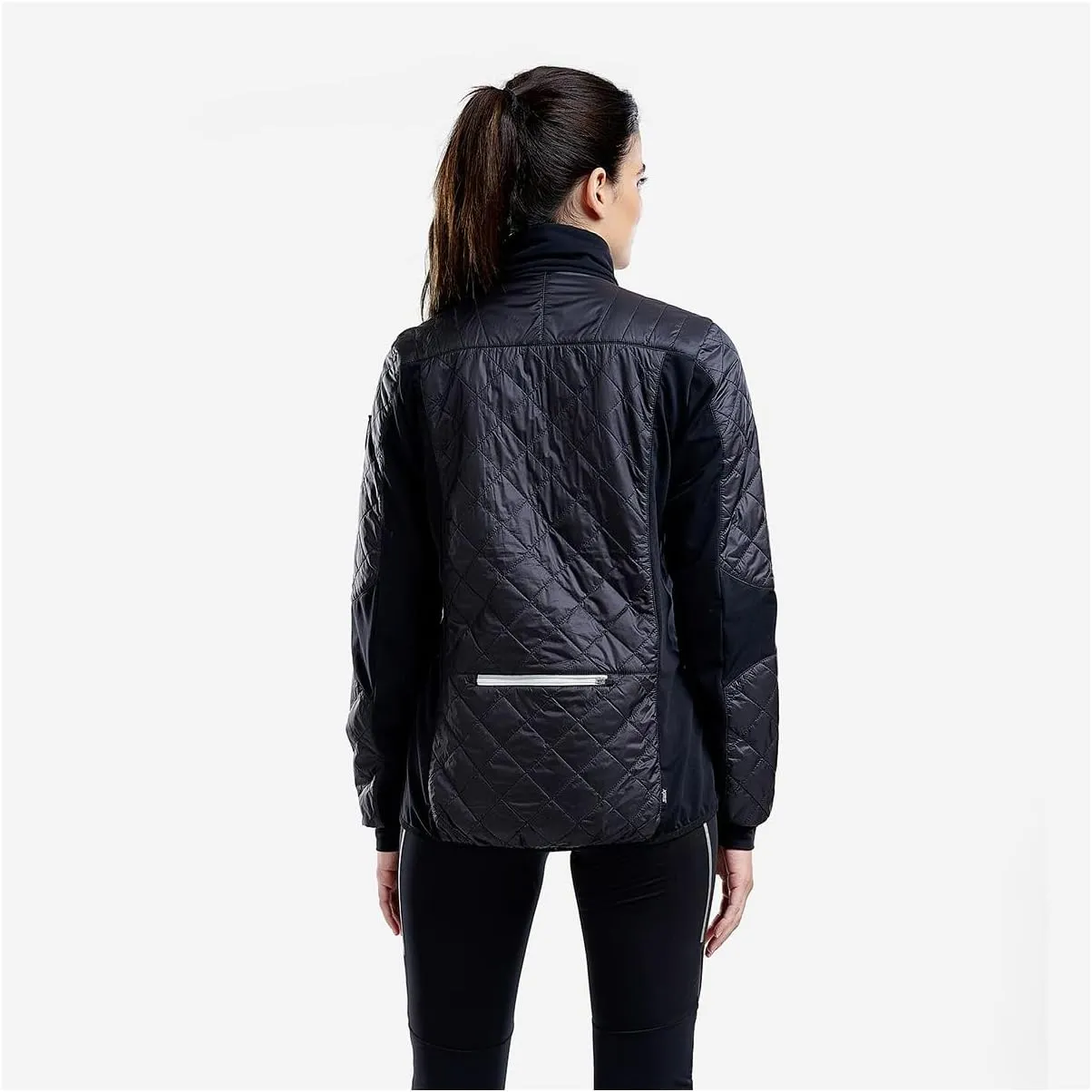 Swix Women's Active Athletic Outdoor Skiing Durable Comfortable Insulated Mayen Quilted Jacket