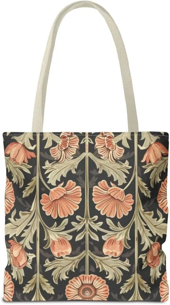 Tapestry Shoulder Bag Tote Bag for Women with Travel or Work Tote Bags for Women floral flower William Morris style
