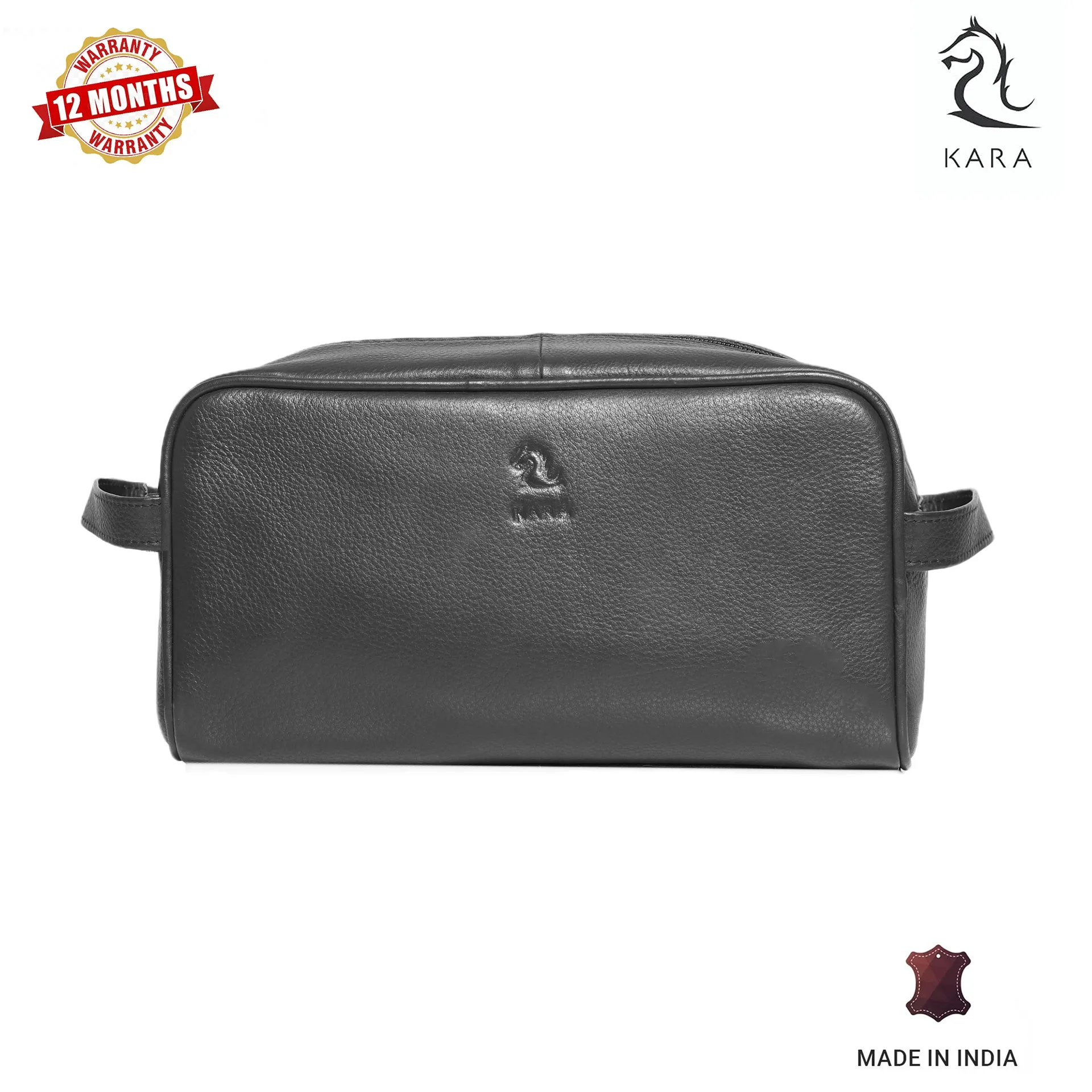 Ted A Travel-Ready Leather Wash Kit