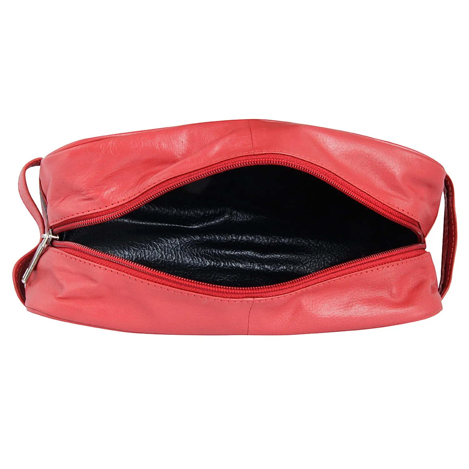 Ted A Travel-Ready Leather Wash Kit