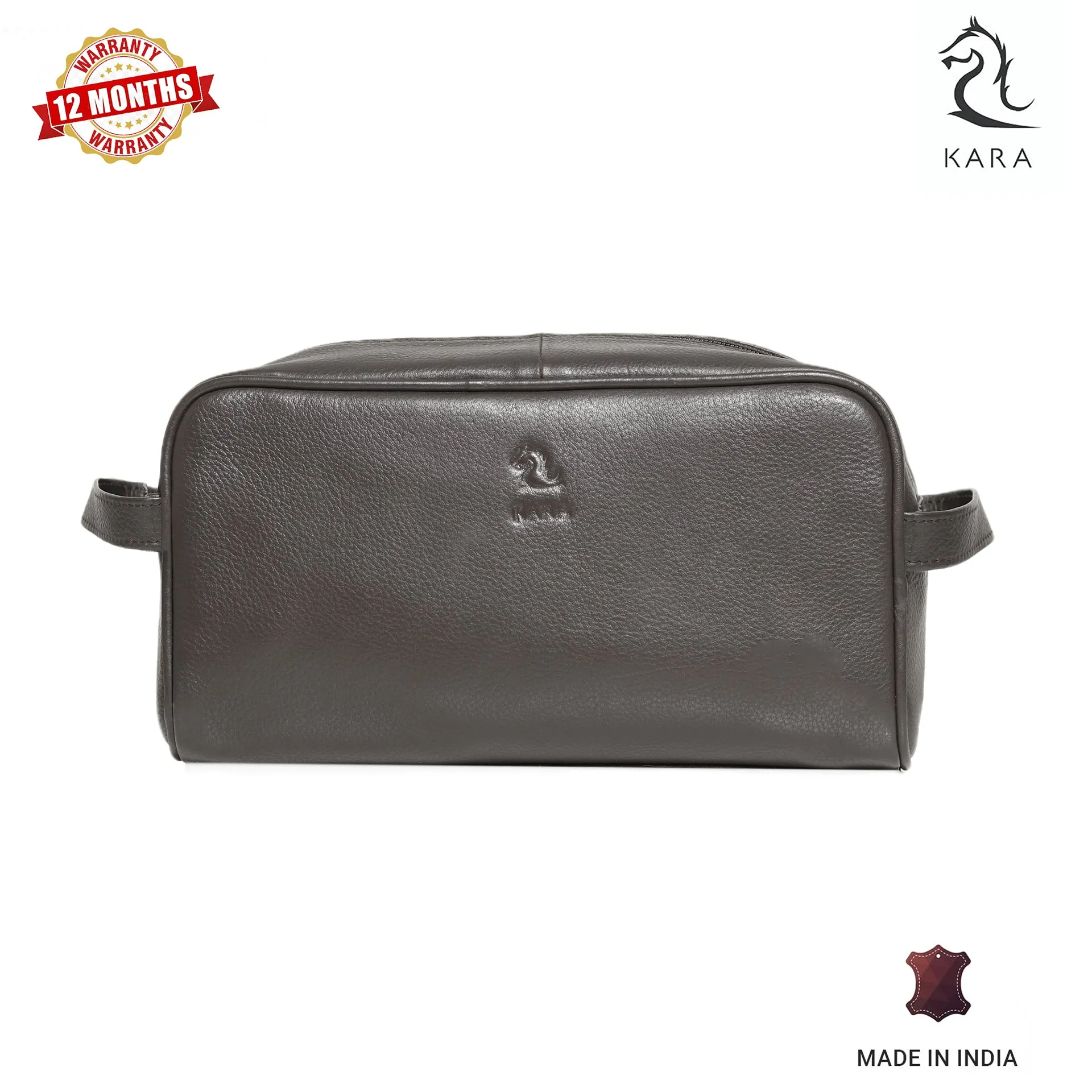 Ted A Travel-Ready Leather Wash Kit