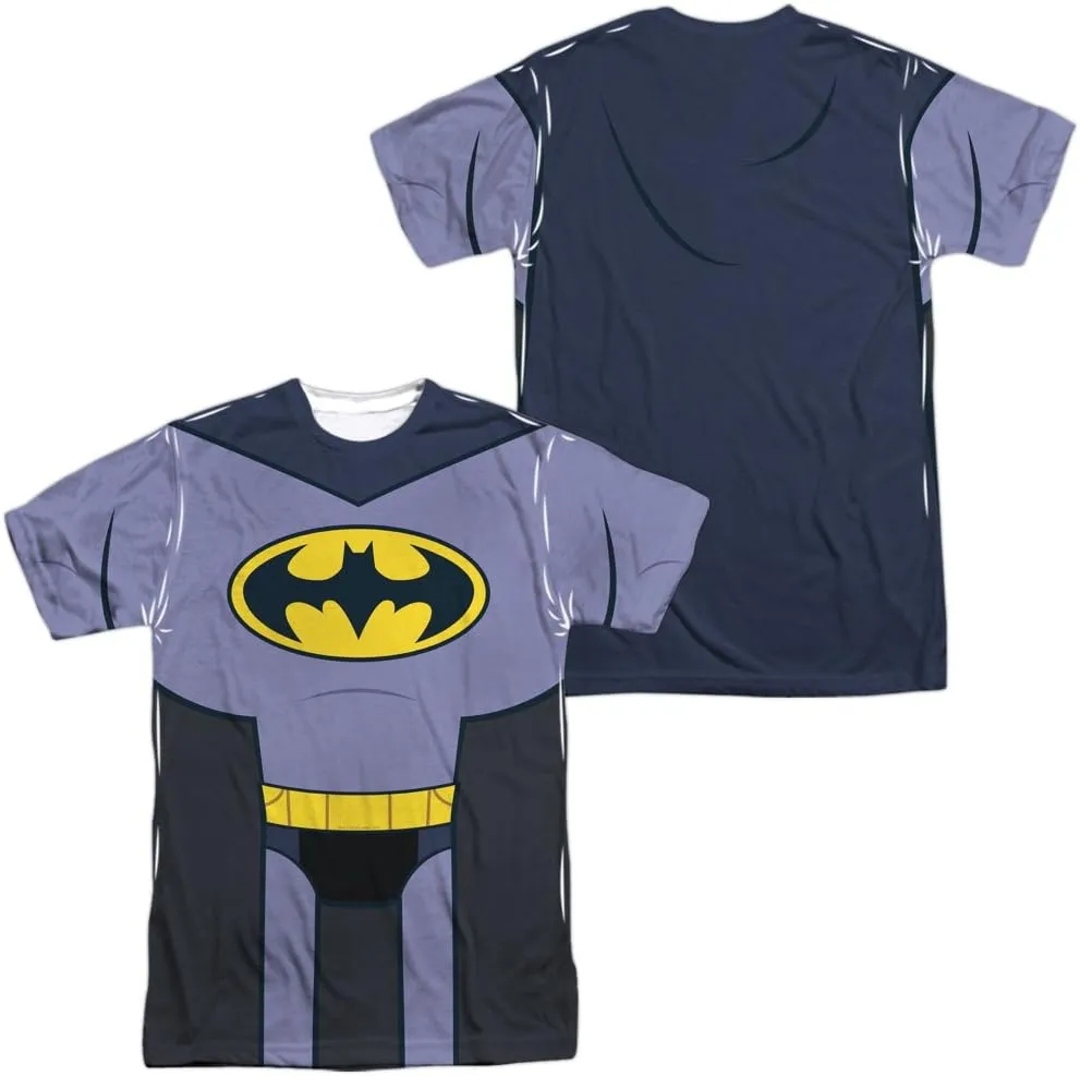 Teen Titans Go Uniforms Collection Unisex Adult Sublimated Halloween Costume T Shirt (Front/Back)