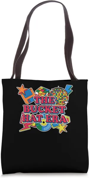 The Bucket Hat Era 1990 Cool Chill Easygoing Retro Rad Tote Bag