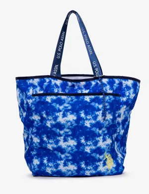 TIE-DYE CANVAS TOTE BAG