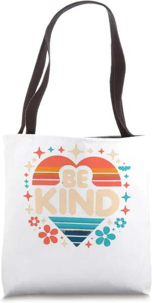 Tie Dye Floral Heart: Harmony Emphasis Design Tote Bag
