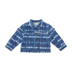 Tie Dye Jean Jacket