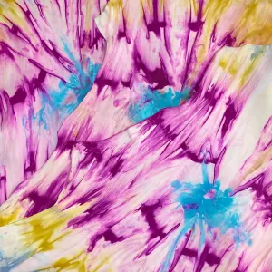 Tie Dye Lamb Skin