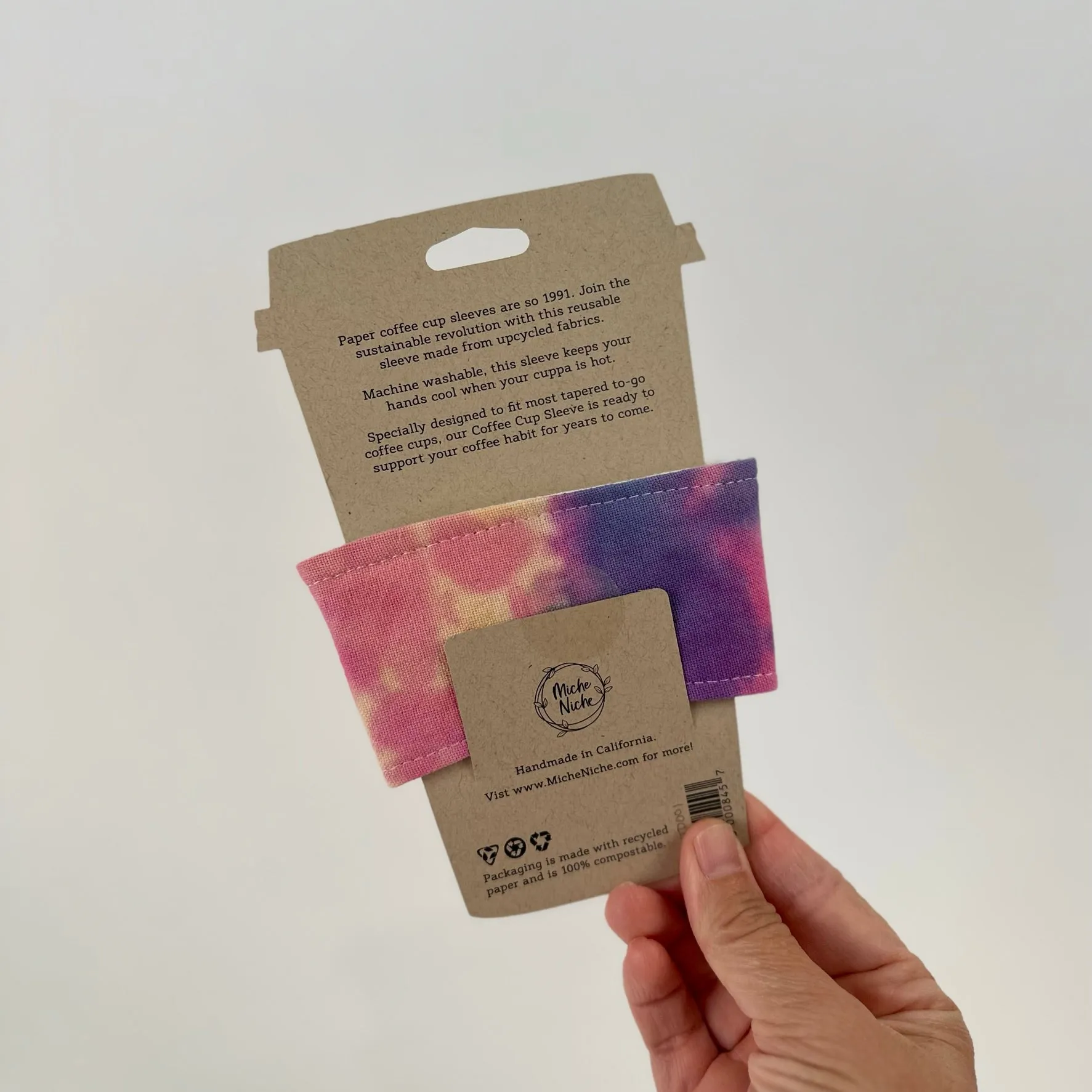 Tie-Dye On-the-go Cutlery Pouch Set | Eco-friendly Gift
