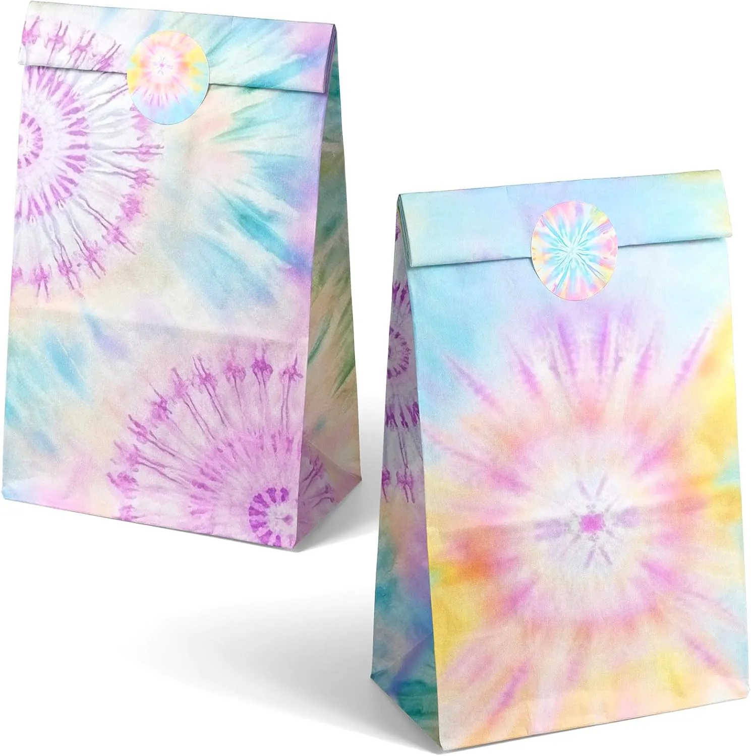 Tie Dye Party Favors - Goodie Bags for Kids' Birthday Parties