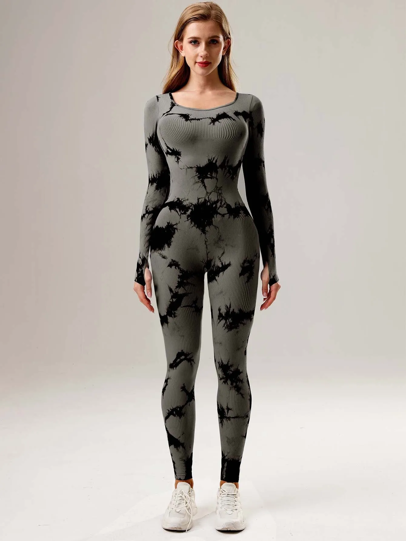 Tie Dye Scoop Jumpsuit