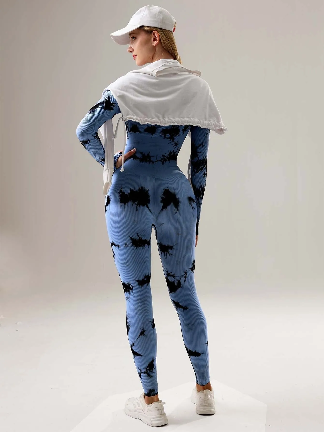 Tie Dye Scoop Jumpsuit