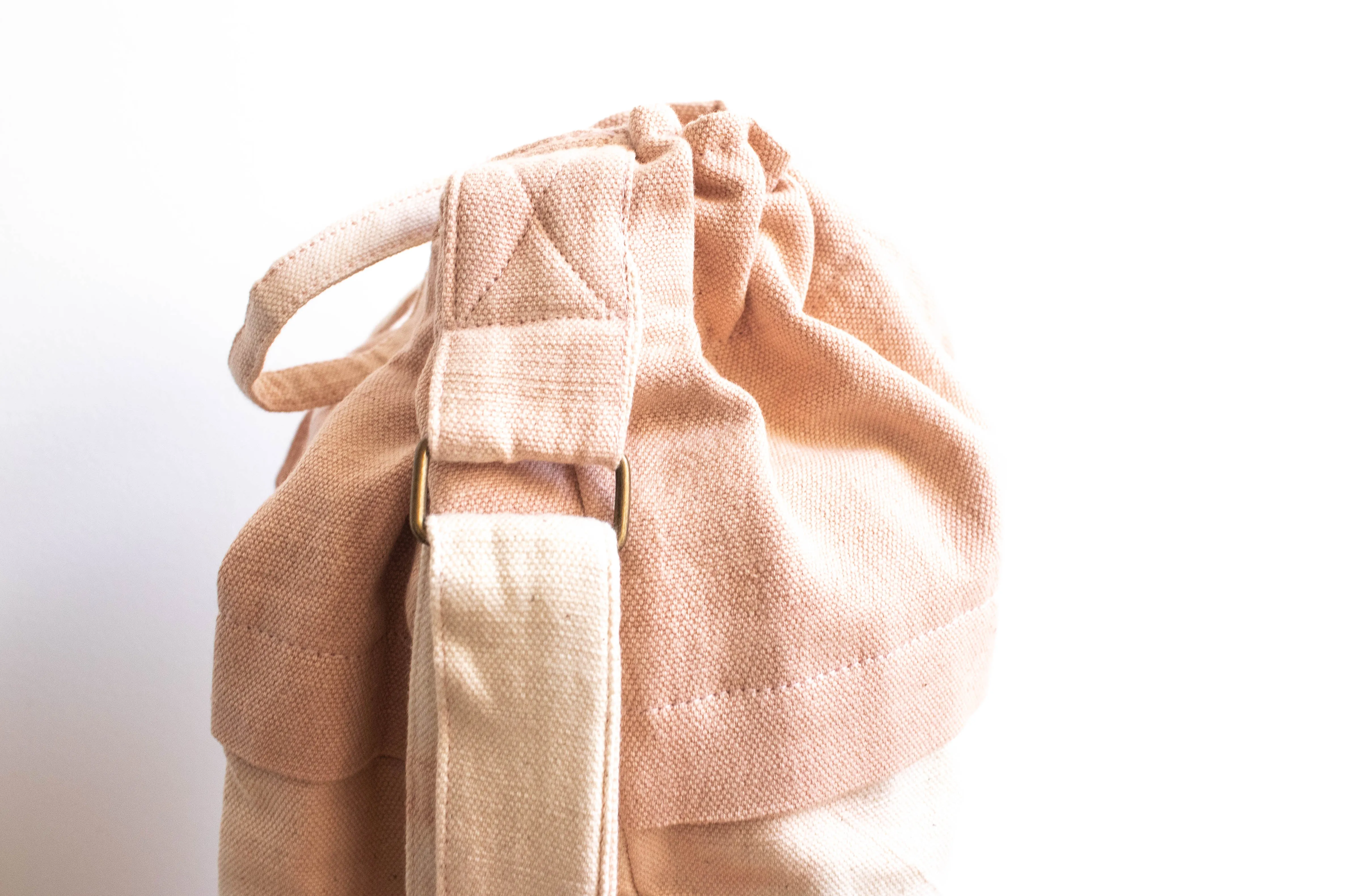 Tie Dye Yoga Mat Bag - Marble Light Pink