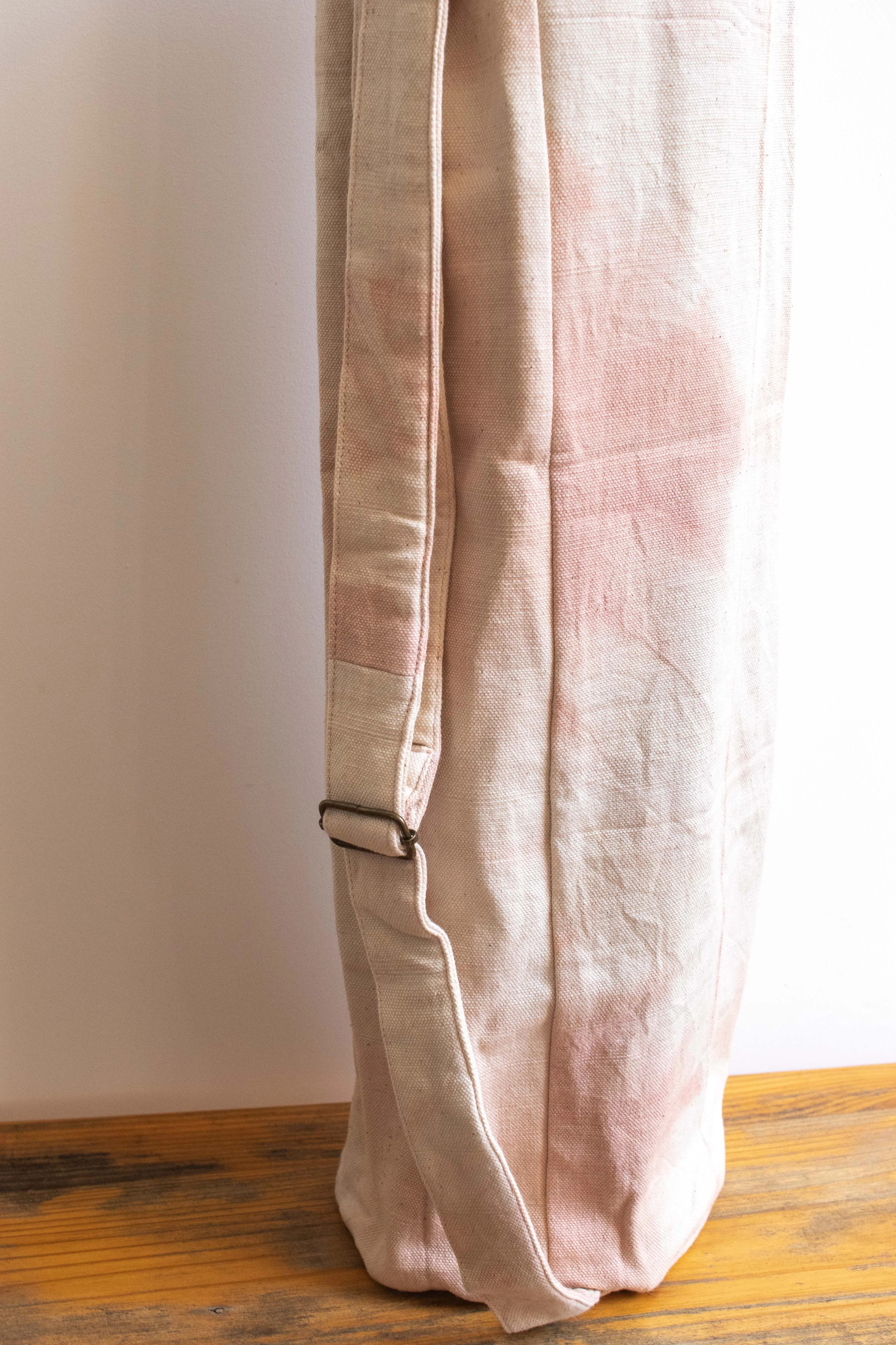 Tie Dye Yoga Mat Bag - Marble Light Pink