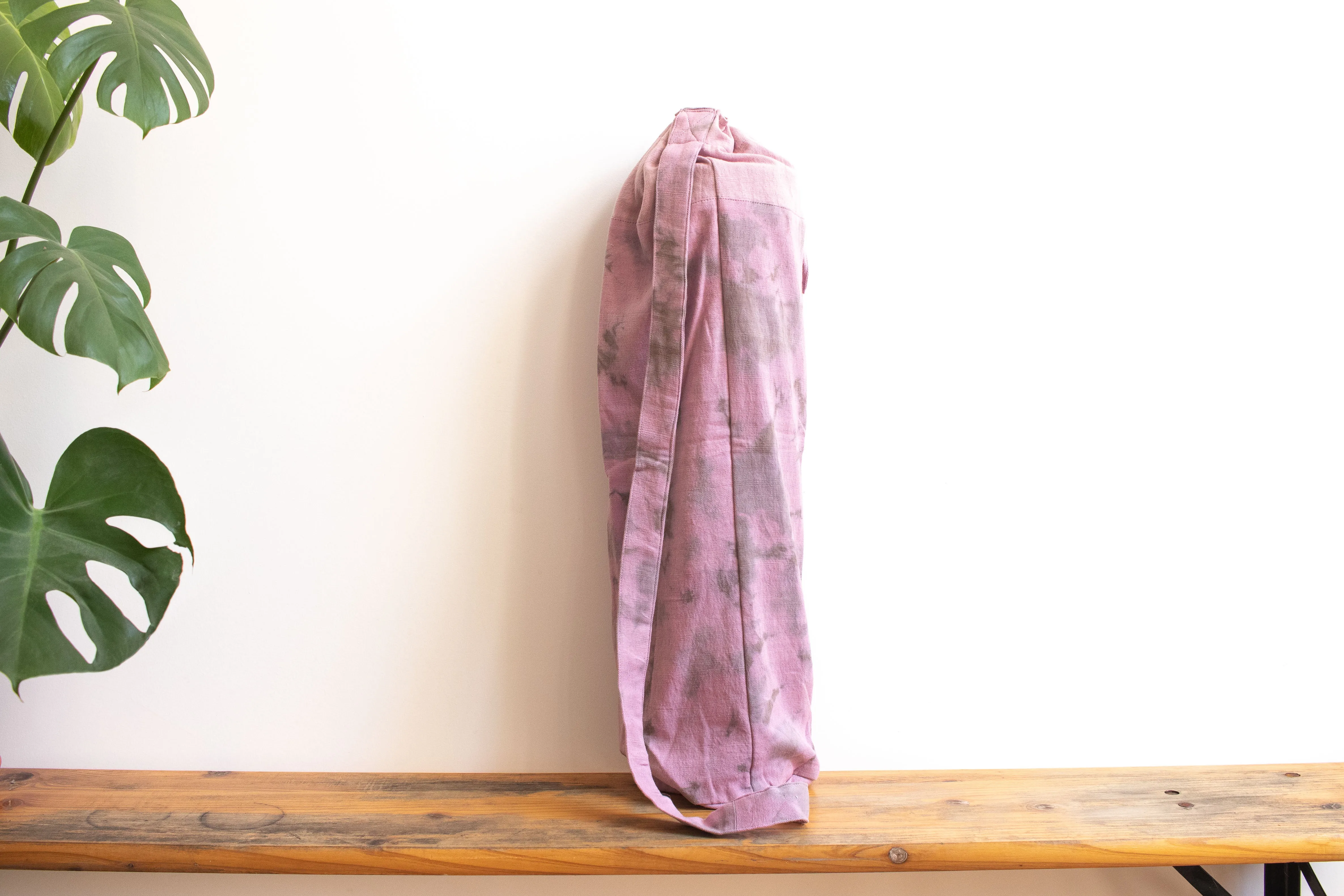 Tie Dye Yoga Mat Bag - Purple