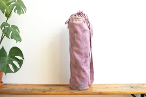 Tie Dye Yoga Mat Bag - Purple