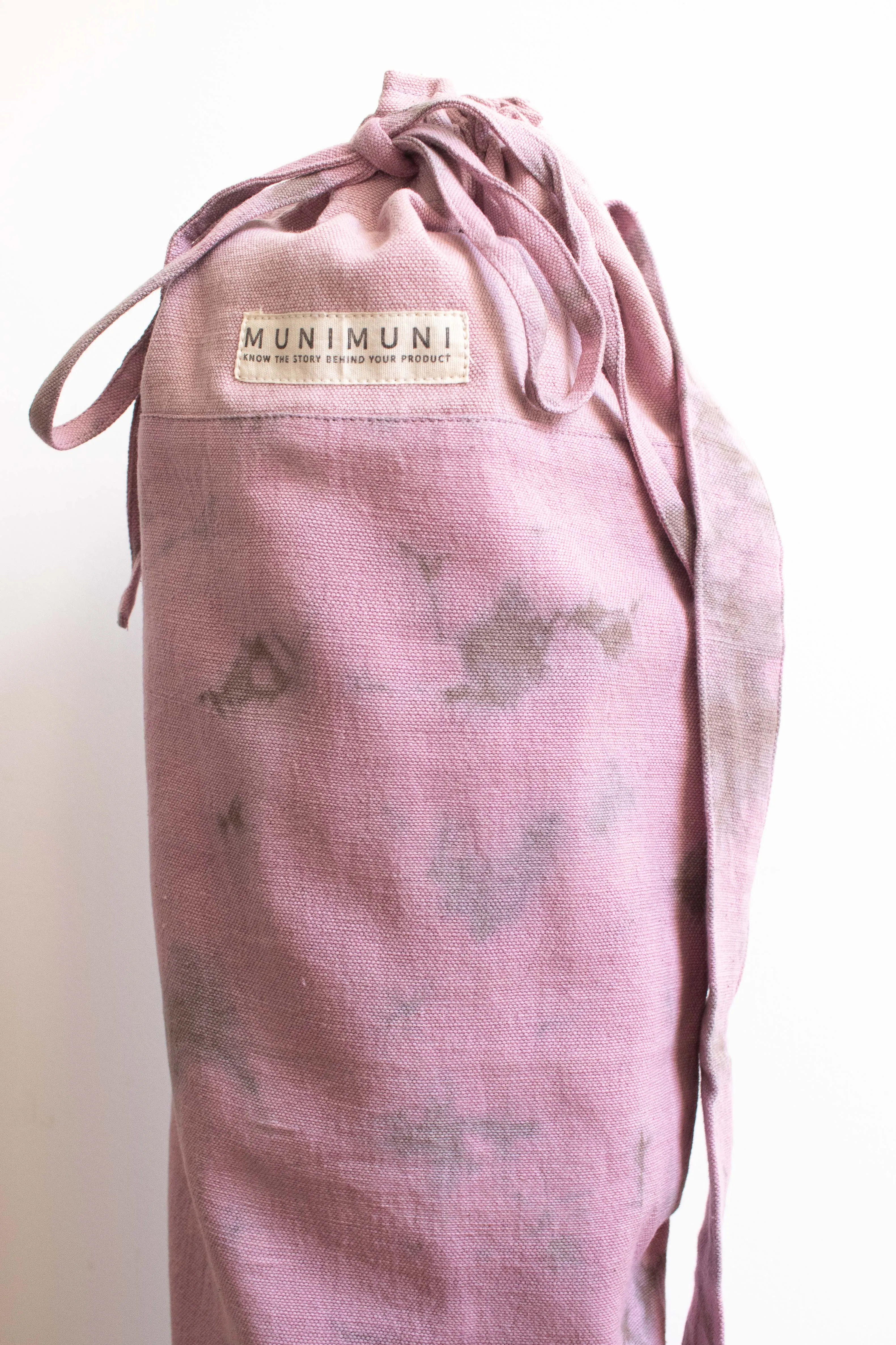 Tie Dye Yoga Mat Bag - Purple