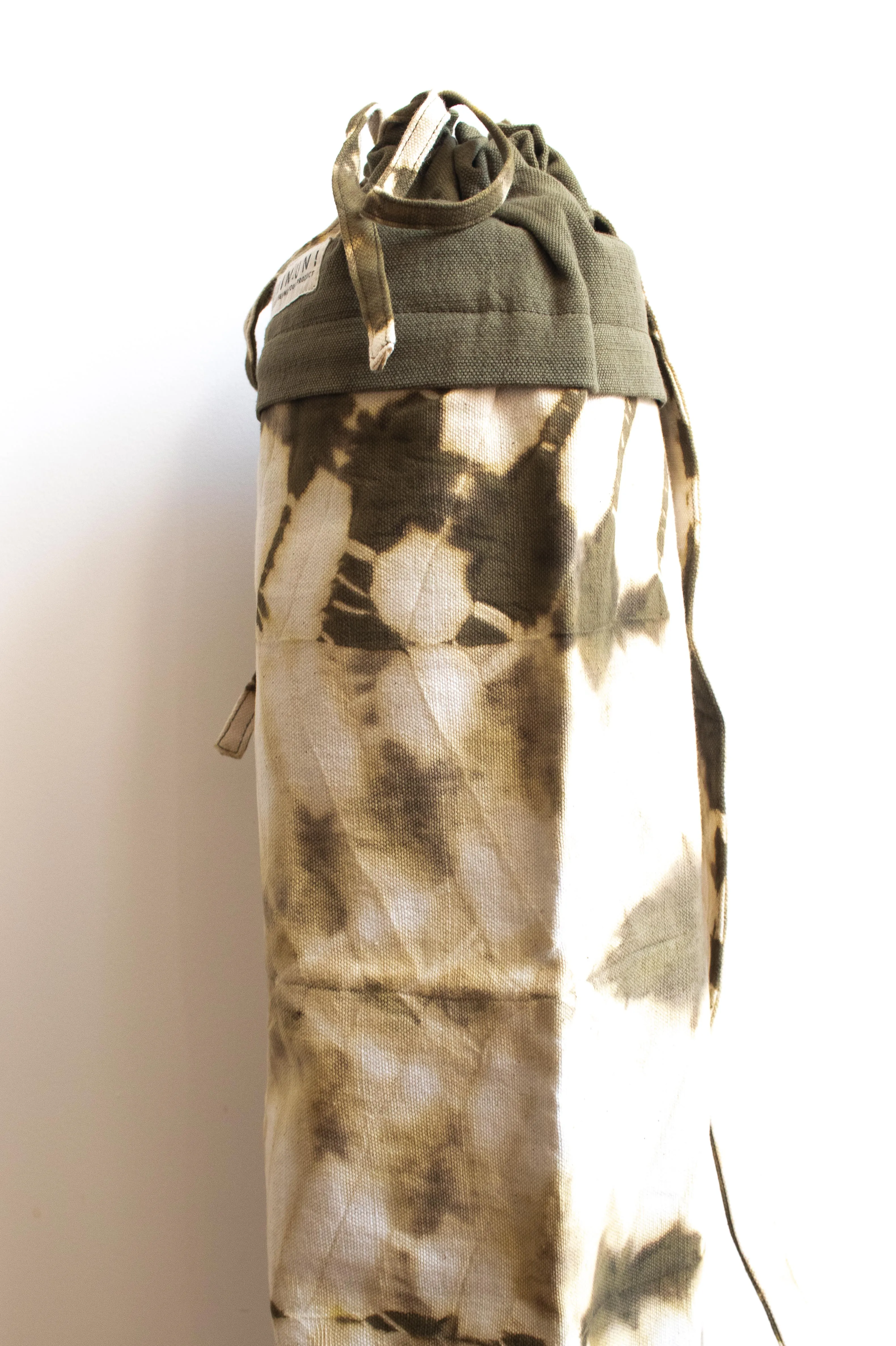 Tie Dye Yoga Mat Bag - ZigZag Green