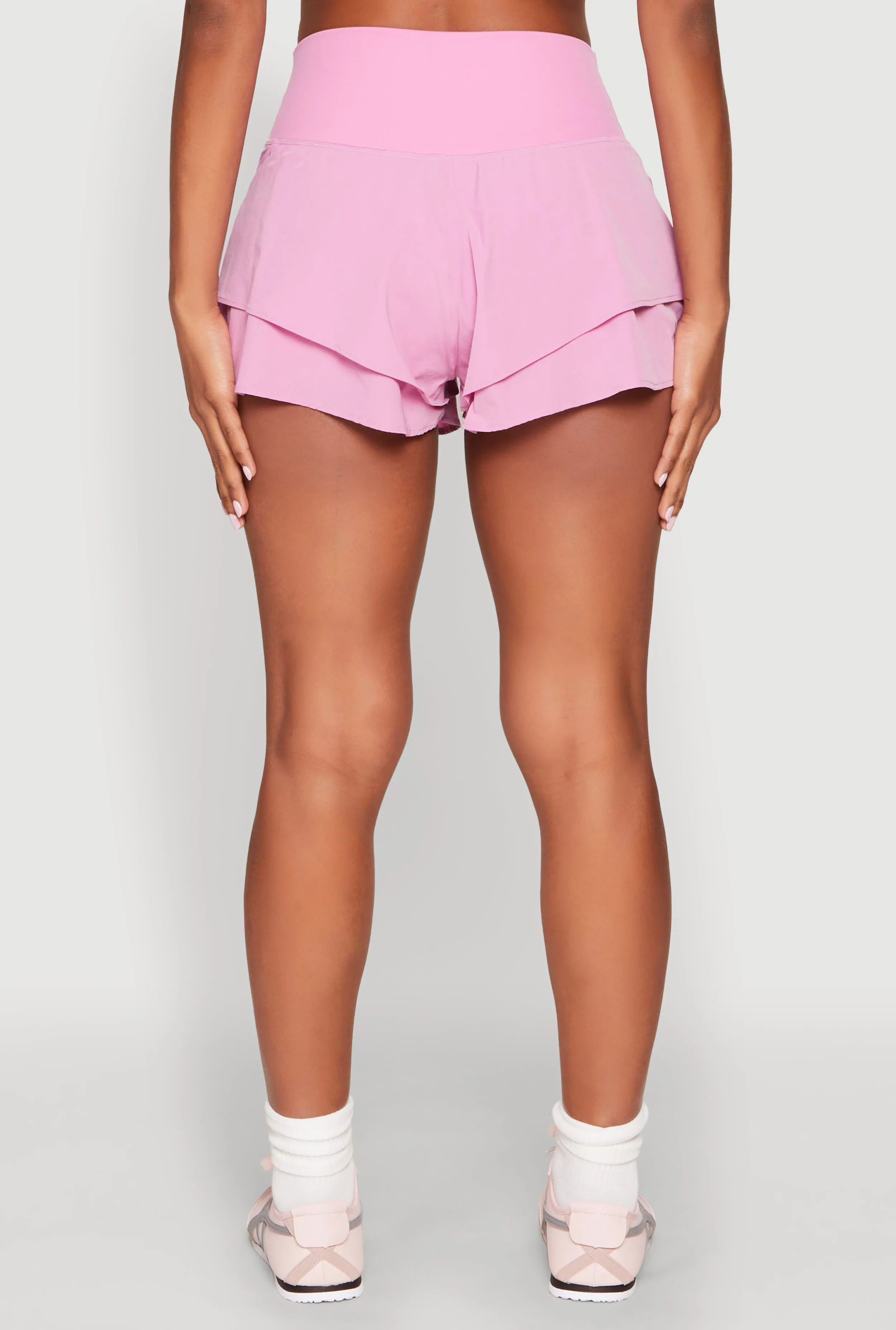 Tiered Active Shorts