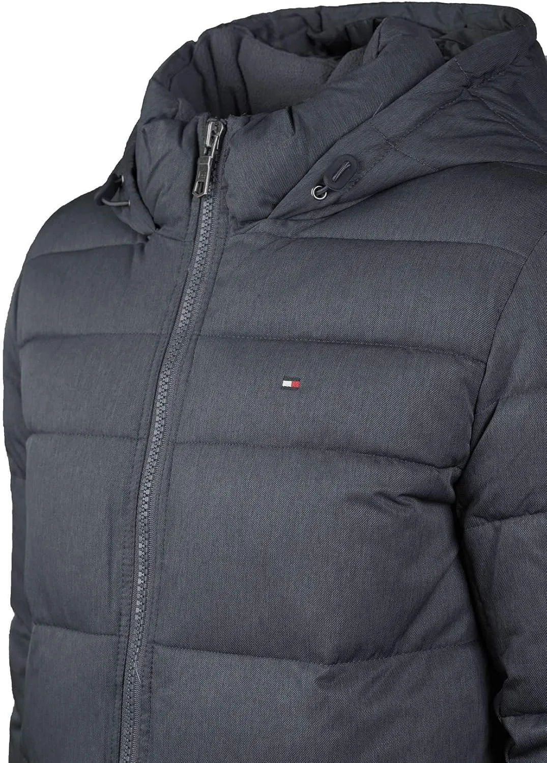 Tommy Hilfiger Men's Down Alternative Hooded Puffer Jacket (Standard and Big & Tall)