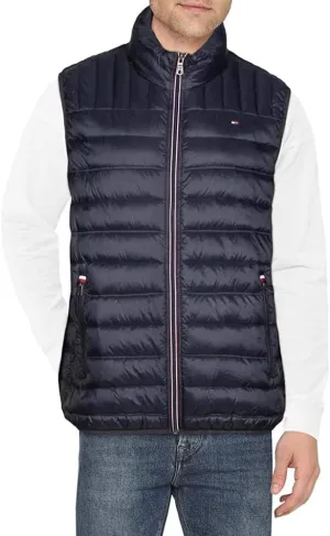 Tommy Hilfiger Men's Legacy Lightweight Packable Puffer Vest Jacket
