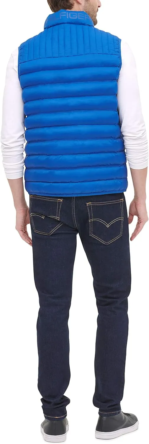 Tommy Hilfiger Men's Lightweight Packable Puffer Vest Jacket