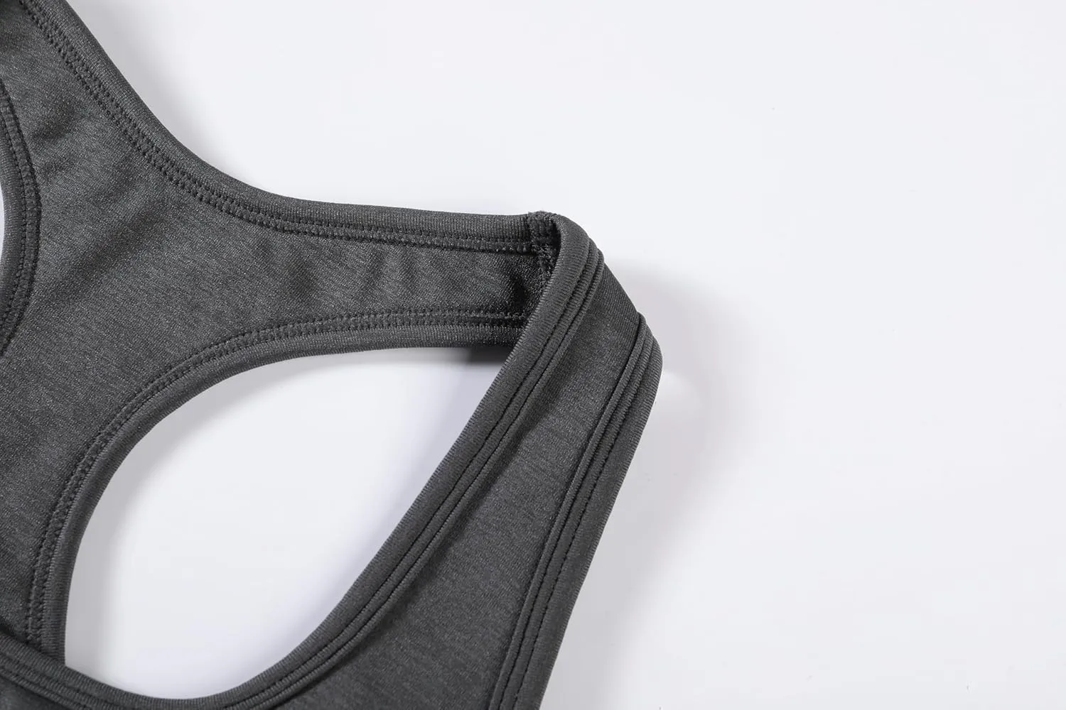 TomTiger Sports Bras for Women High Impact Racerback Removable Padded Seamless Yoga Workout Activewear Bra