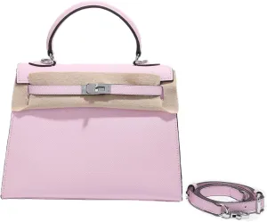 Tote Bag for Women, Genuine Leather Lychee Grain Handbag with 2 Adjustable Straps, Shoulder & Crossbody Purse (Small/Large)