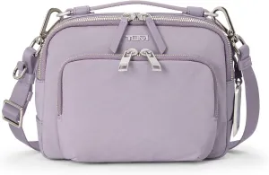 TUMI - Voyageur Teghan Crossbody - Compact Purse with Leather Trim - Sleek Crossbody Bags - For Everyday Casual Travel
