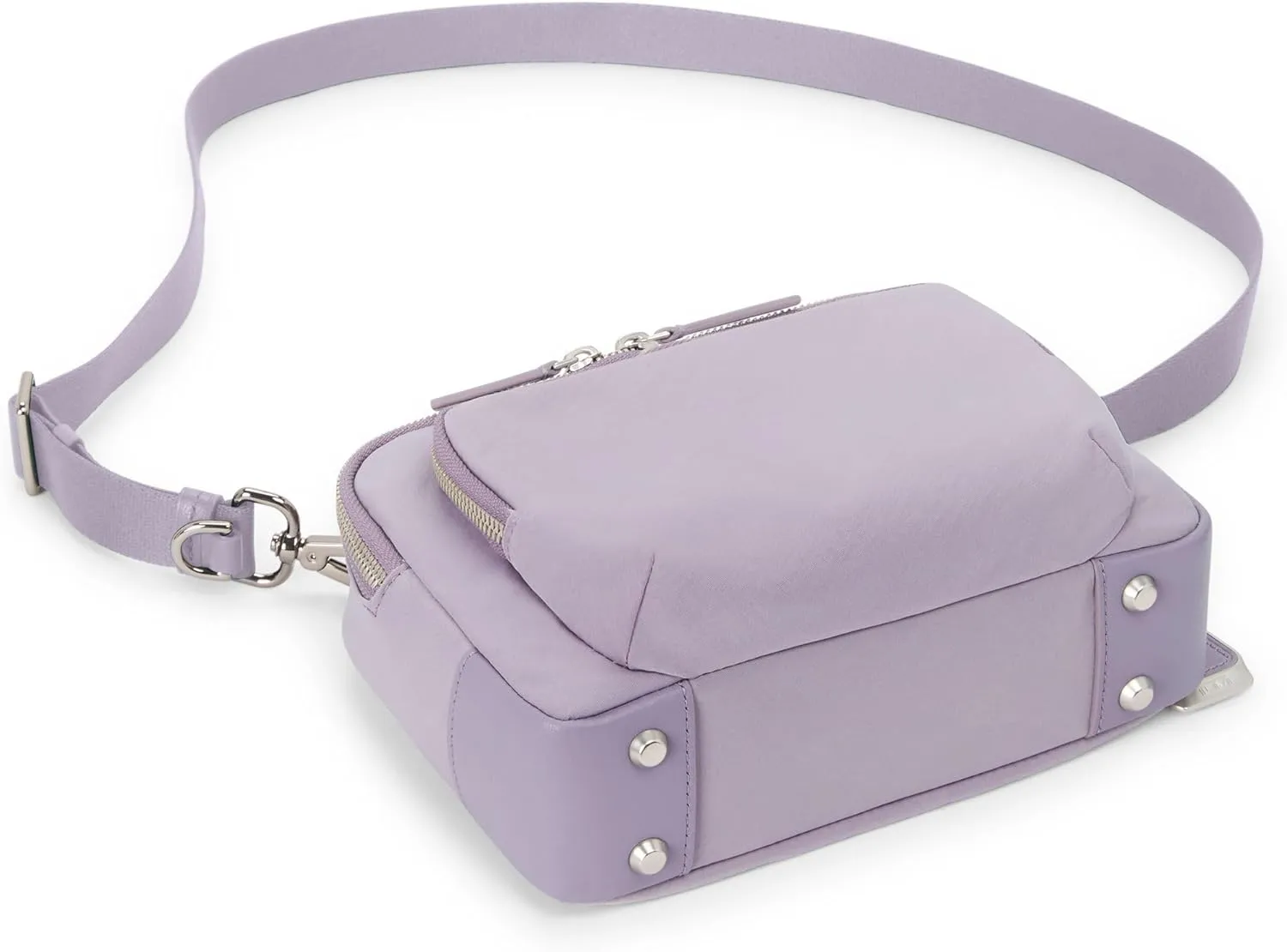 TUMI - Voyageur Teghan Crossbody - Compact Purse with Leather Trim - Sleek Crossbody Bags - For Everyday Casual Travel