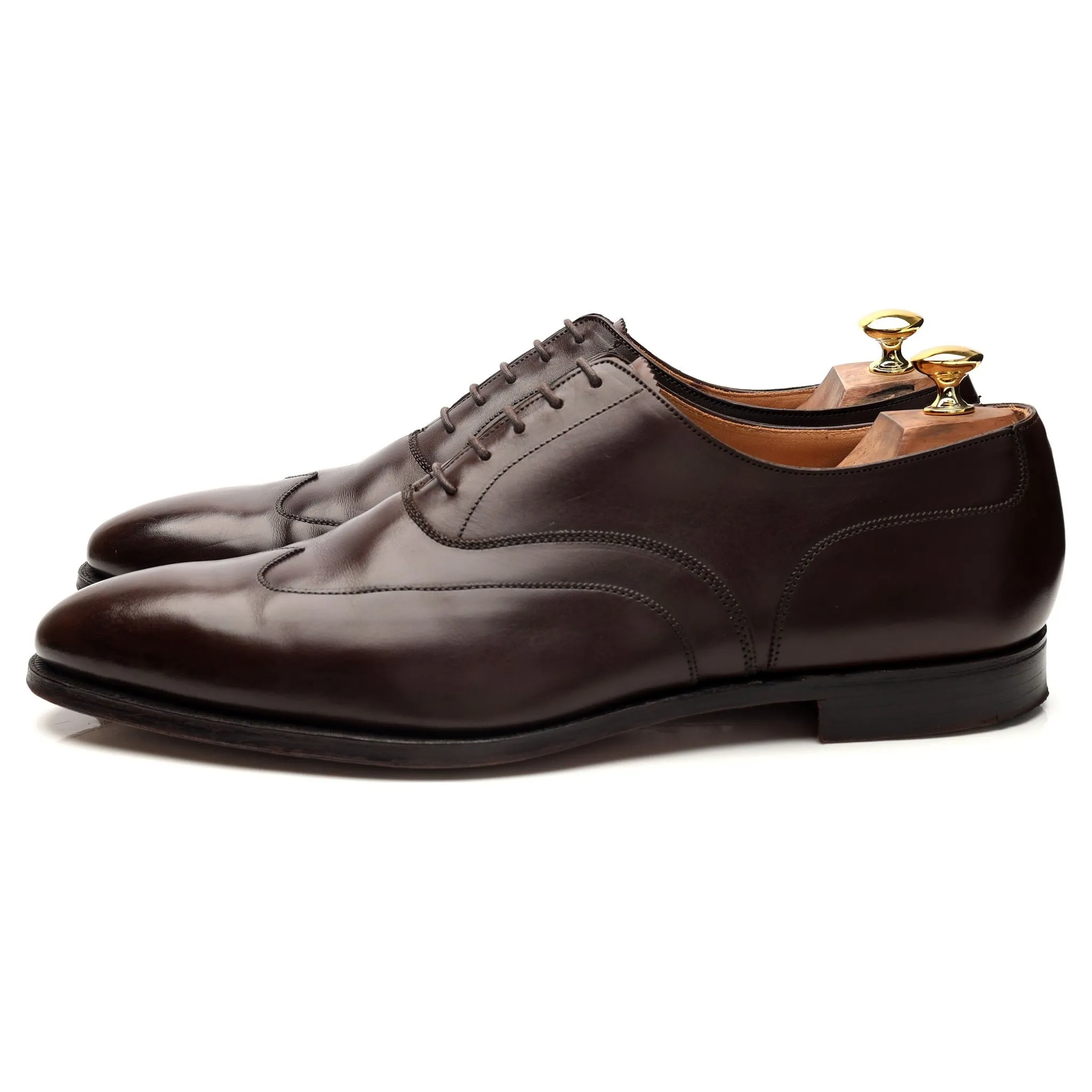 'Tunbridge' Dark Brown Leather Oxford UK 11.5 E