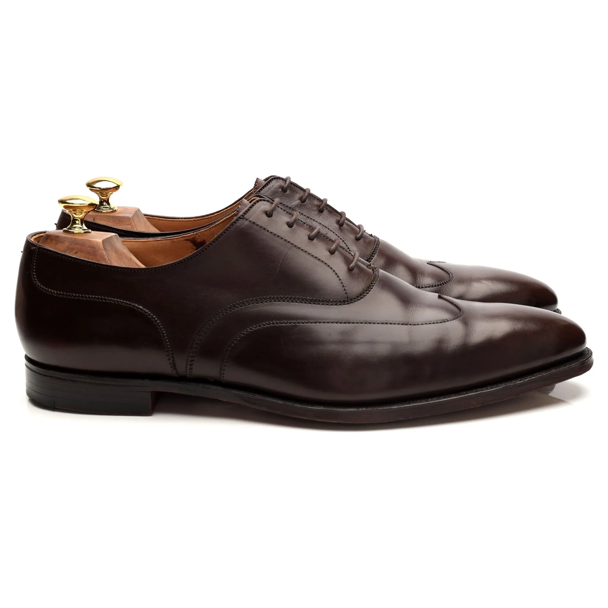 'Tunbridge' Dark Brown Leather Oxford UK 11.5 E