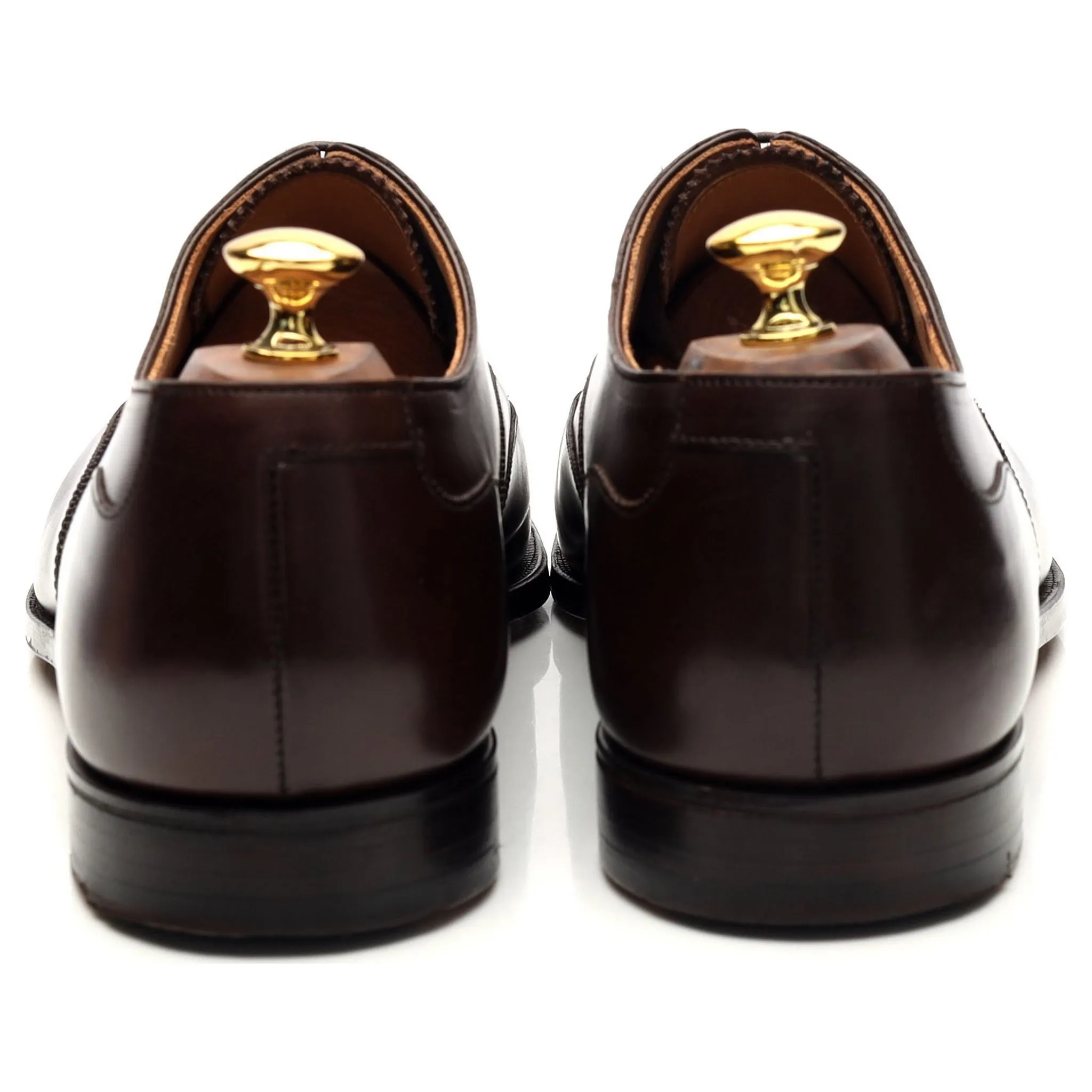 'Tunbridge' Dark Brown Leather Oxford UK 11.5 E