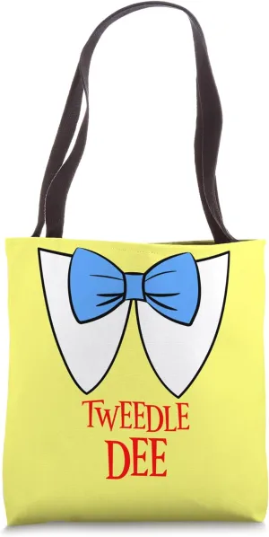 Tweedle Dee Costume Halloween Fairytale Character Tote Bag