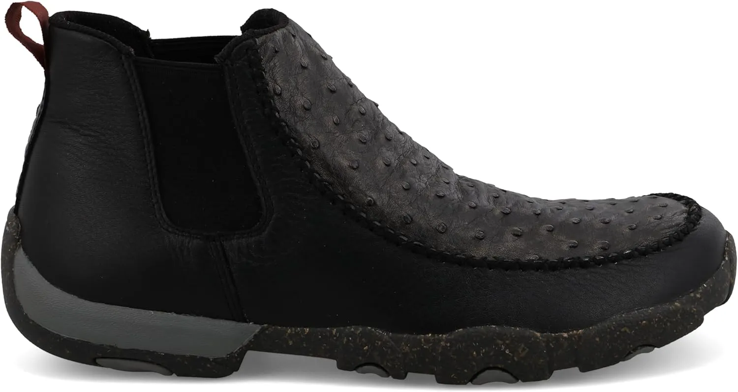 Twisted X Men's 4" Chelsea Driving Moc, Moc Toe with CellSole