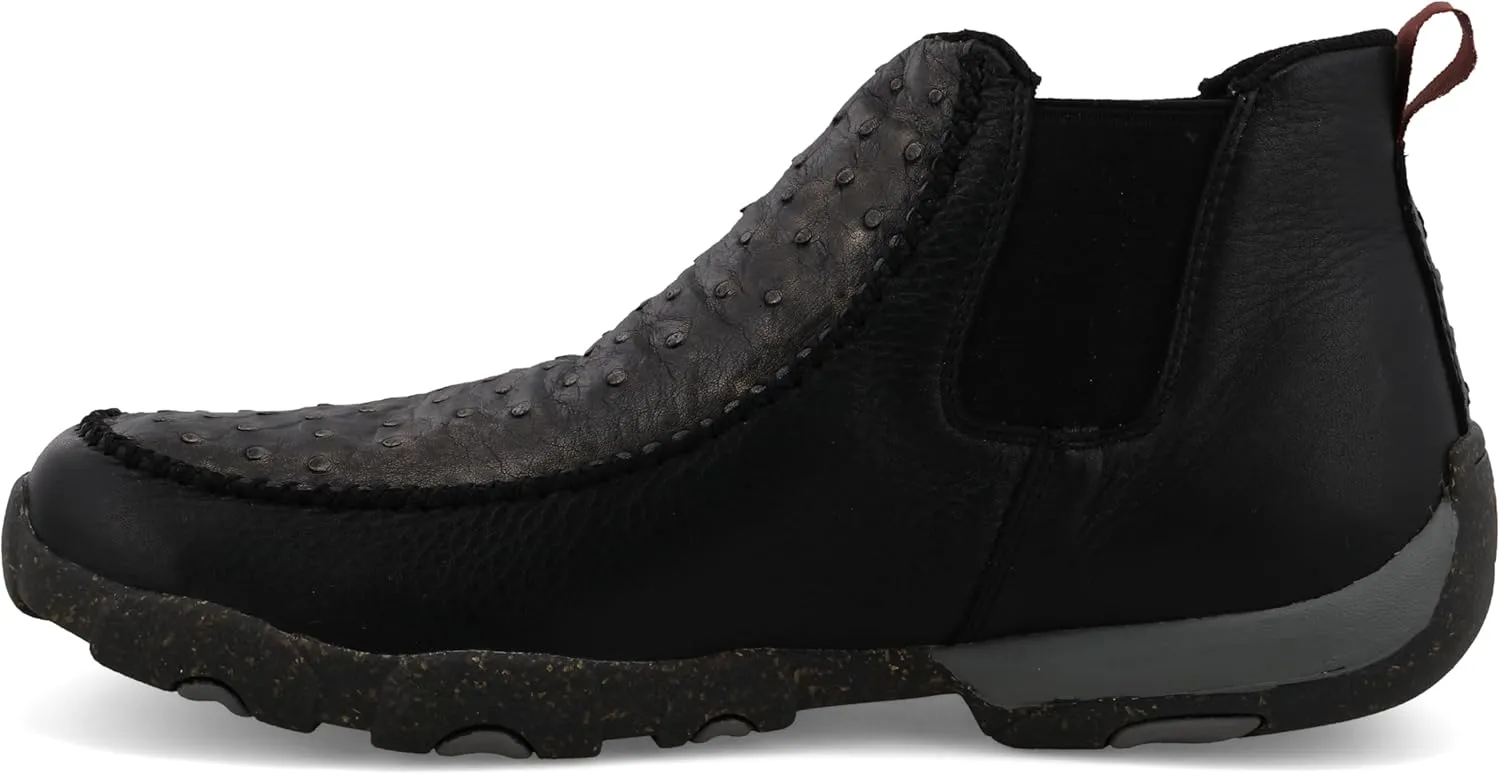 Twisted X Men's 4" Chelsea Driving Moc, Moc Toe with CellSole