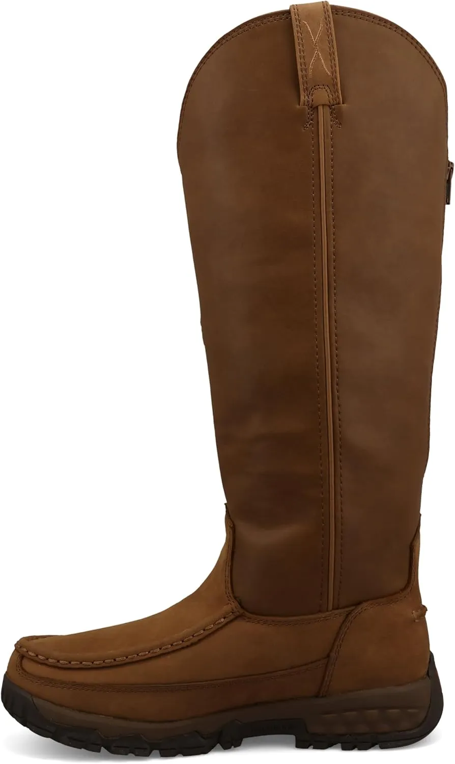 Twisted X Women's 16" Snake Boot, Moc Toe with CellStretch