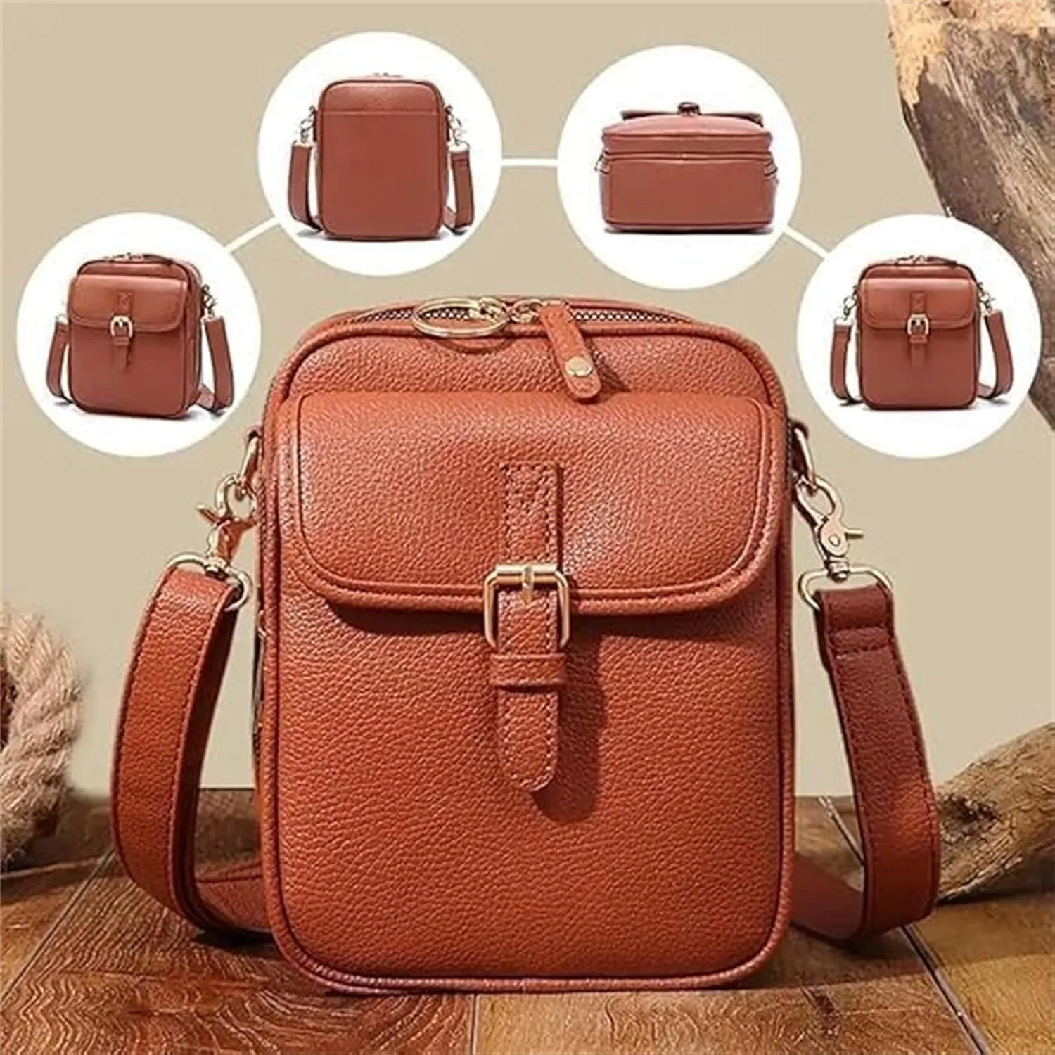 Urvashi Cross Body Bag, Tojoyride Crossbody Bags, Vintage Large Capacity Messenger Bags,All-Match