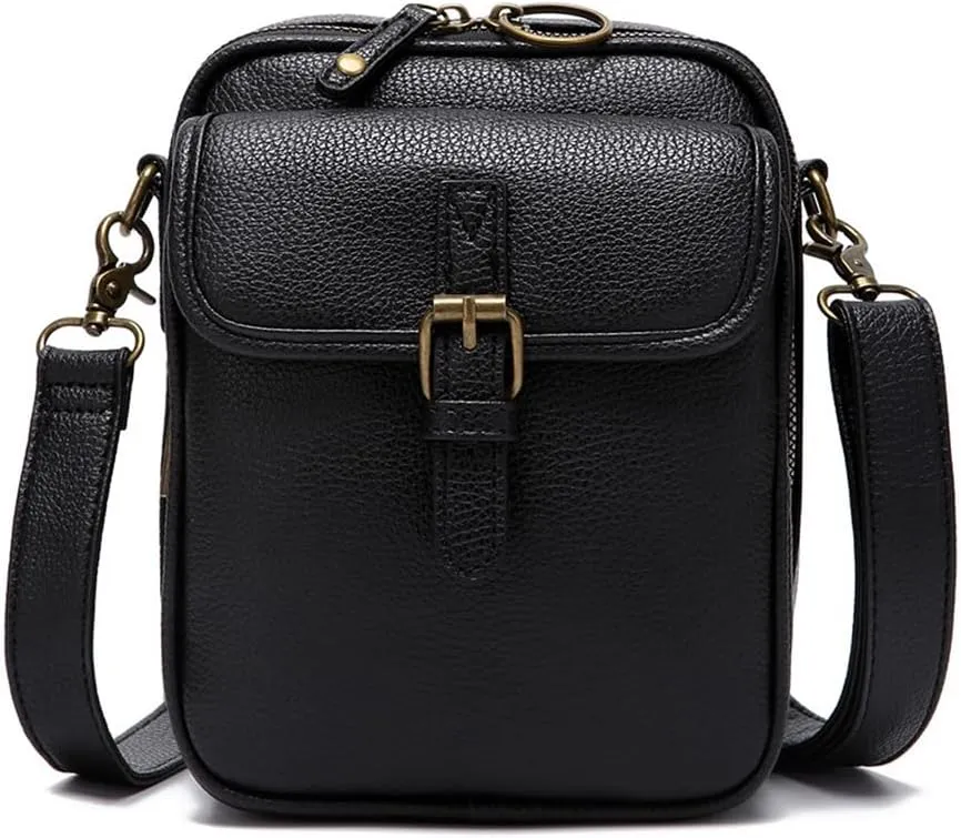 Urvashi Crossbody Leather Bag,Anti Theft Urvashi Cross Body Bags for Women with 10 Card Rfid