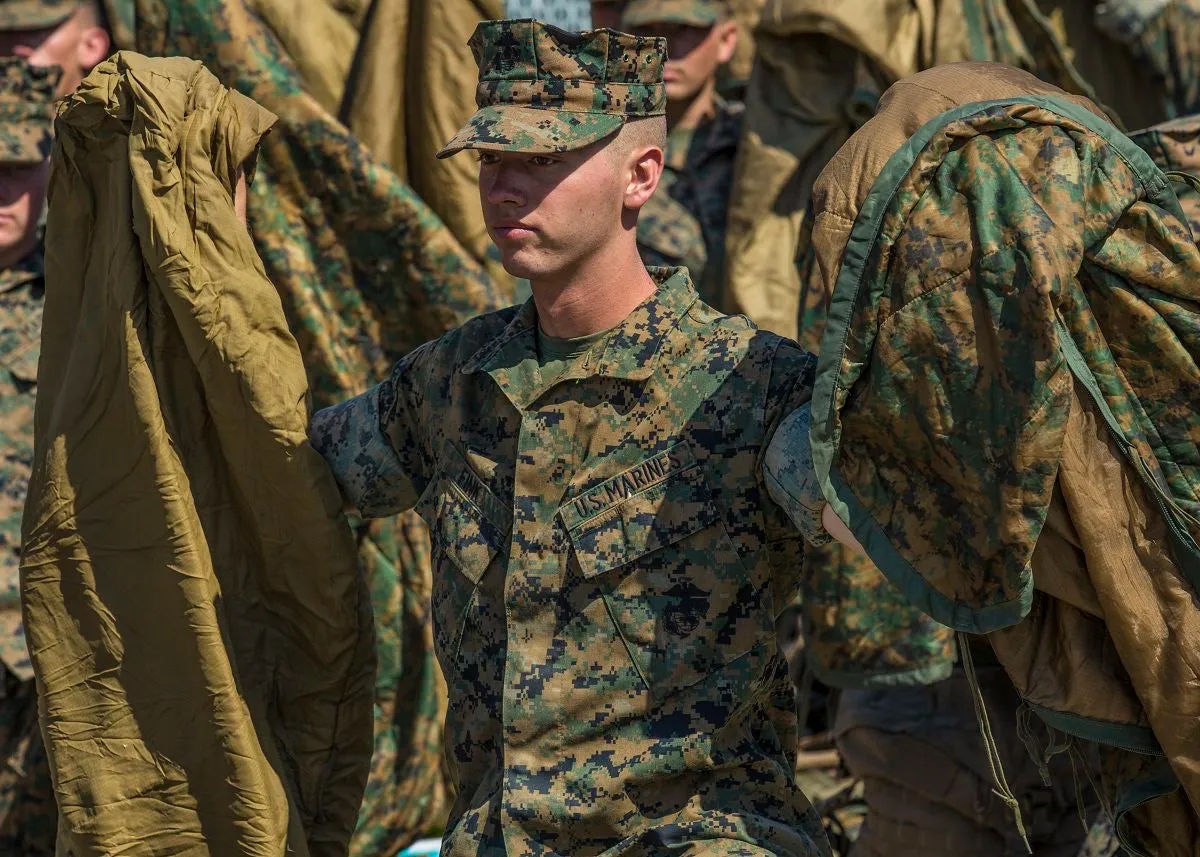 USMC Zippered Woobie Poncho Liner