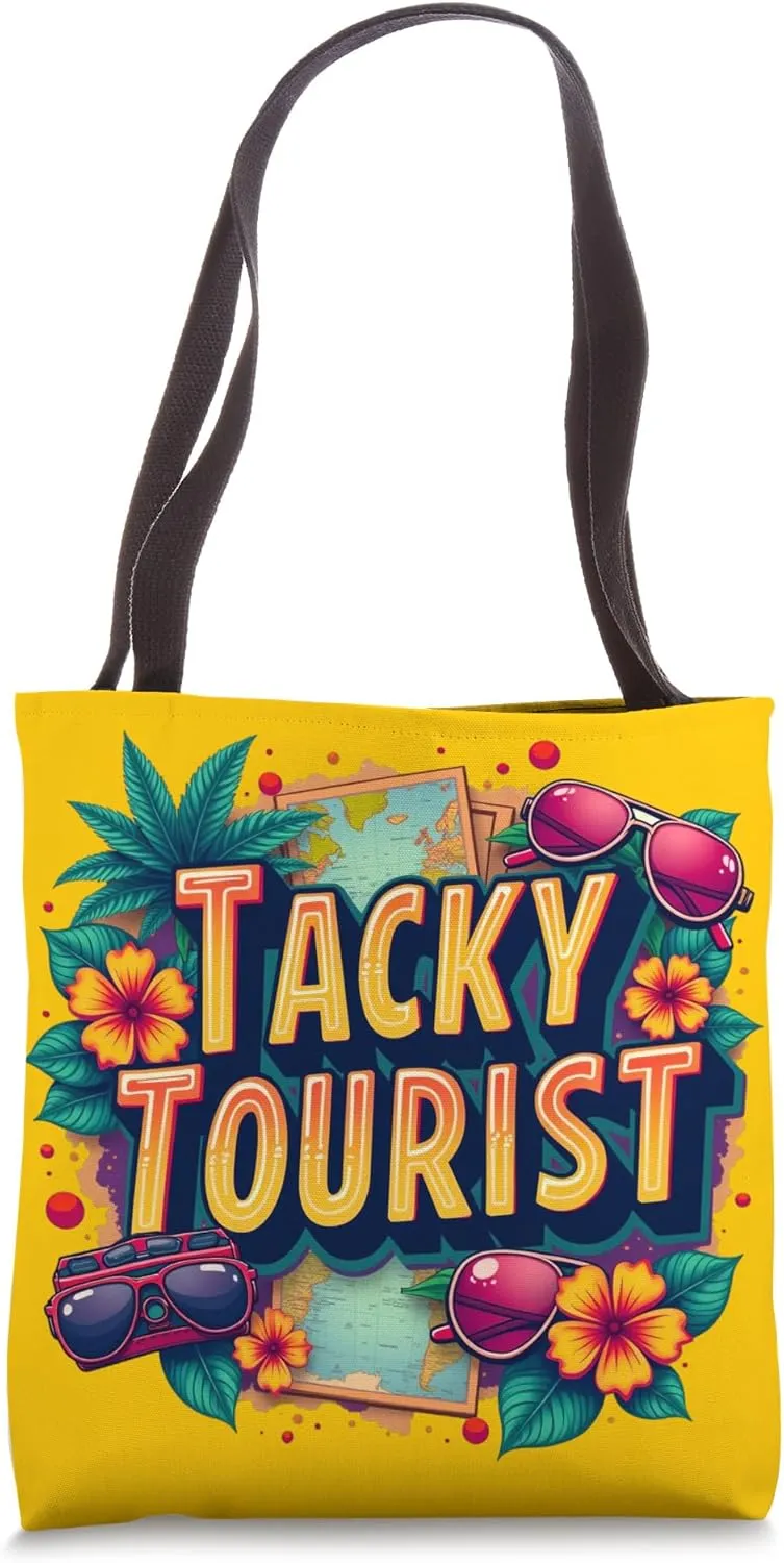 Vacay Tacky Tourist Outfit Wacky Tacky Costume Idea Tacky Tote Bag