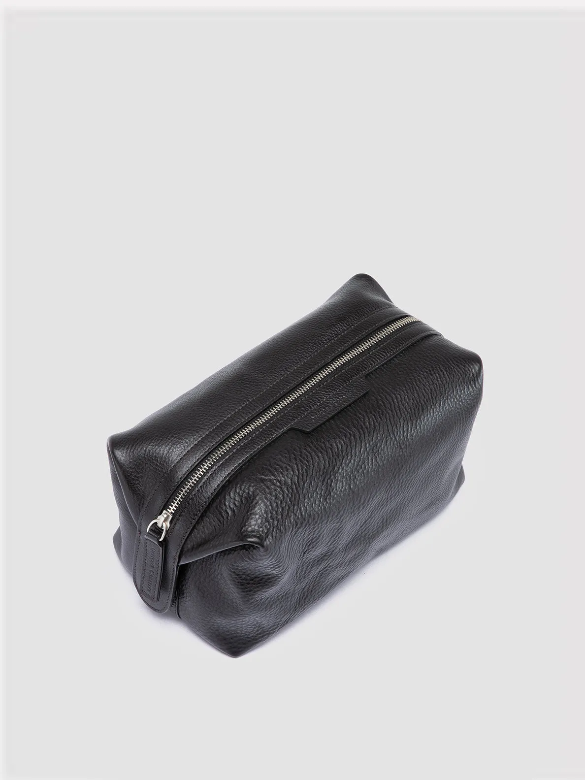 VANITY CASE 001 - Black Leather Pouch