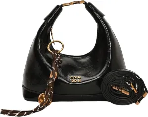 Verdusa Women's Snake Skin Texture PU Tote Bag Vintage PU Leather Shoulder Bag with Zipper